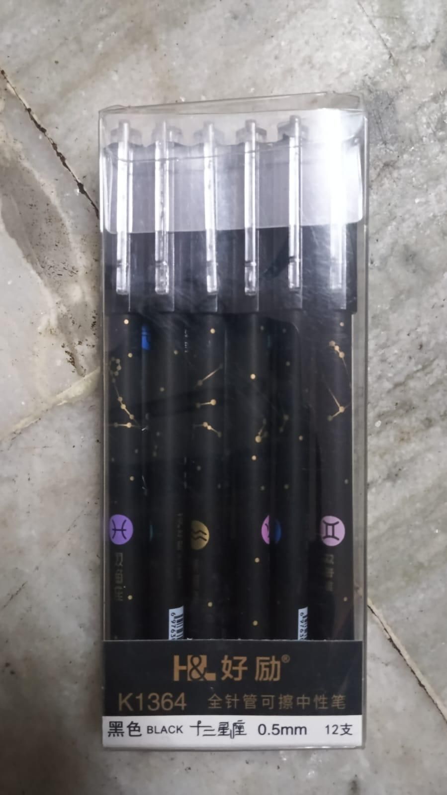 Beautiful Chinese Erasable Pen 6pcs
