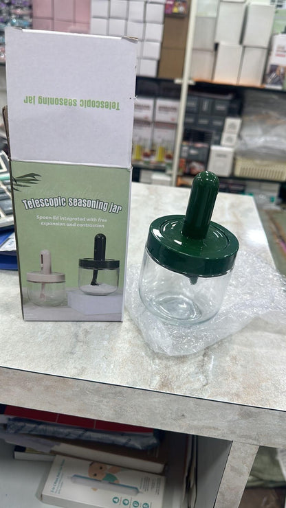 Air Tight Jar with Stand Spoon