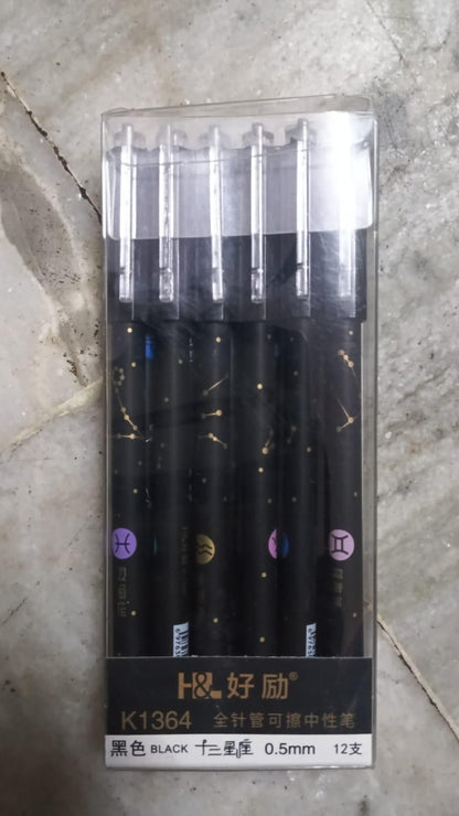 Beautiful Chinese Erasable Pen 6pcs