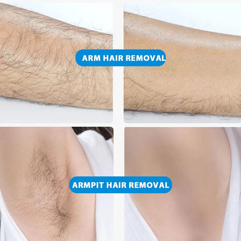 Crystal Hair Remover for Women and Men, Reusable Eraser Device Magic Hair Removal Tool