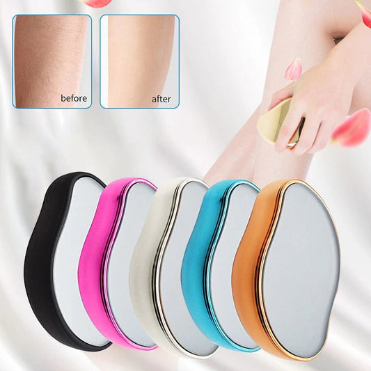 Crystal Hair Remover for Women and Men, Reusable Eraser Device Magic Hair Removal Tool