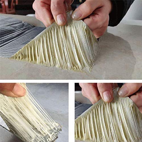 Aluminium repair tape application view