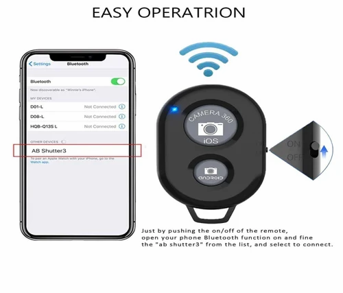 Phone camera remote product view