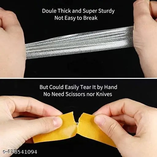 Yellow-liner mesh adhesive roll product view