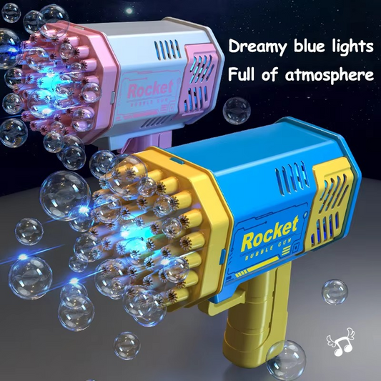 Bubble Gun Machine Kids Automatic Soap Based Bubble Blower