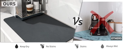 Drying mat for Kitchen, Water Absorbent Mat (PACK OF 2)