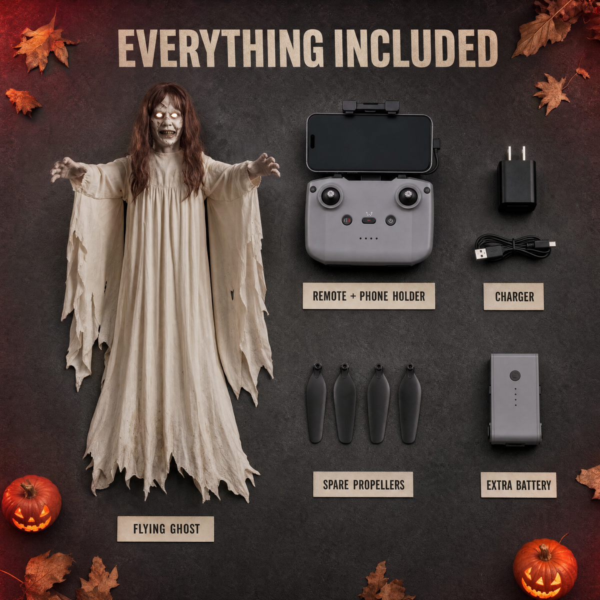 Flying Horror Ghost Drone - product view 4