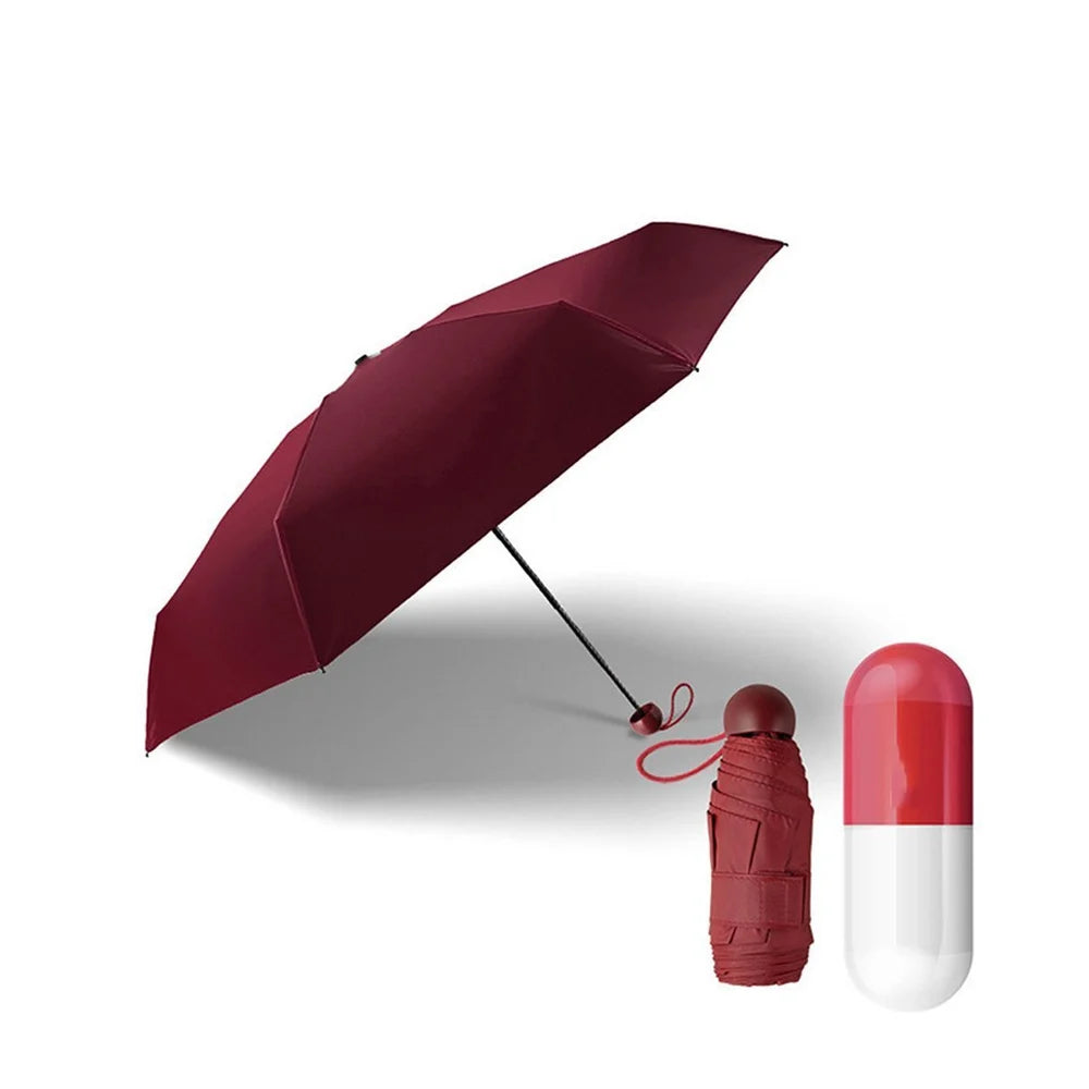 Miniature capsule umbrella's