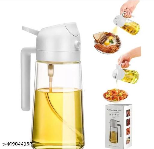 Glass oil bottle components